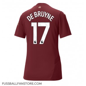 Manchester City Kevin De Bruyne #17 Replik 3rd trikot Damen 2024-25 Kurzarm